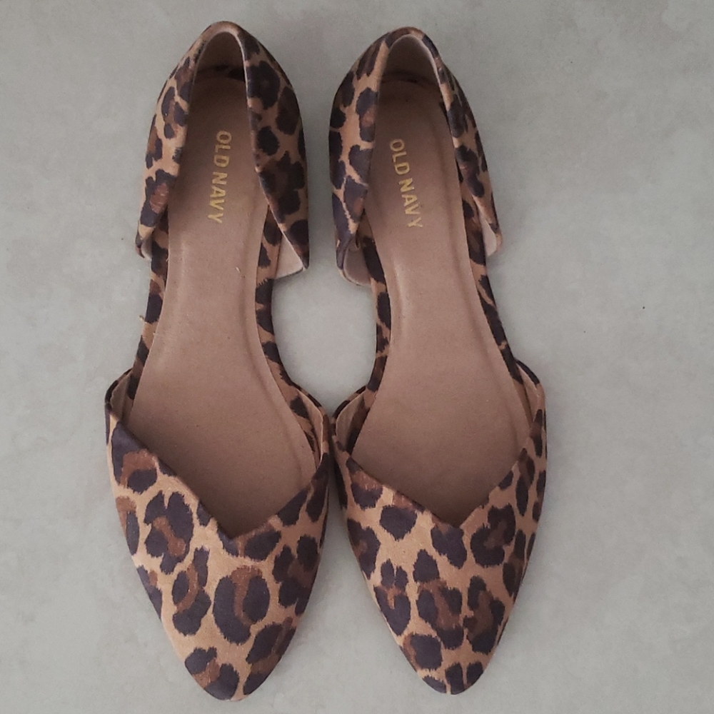 Women's Leopard Flats Size 7